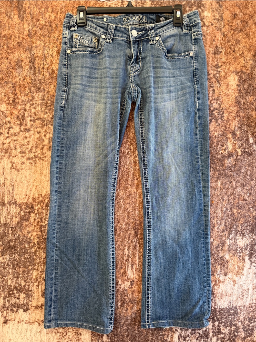 Rock and Roll Denim Cowgirl Jeans Y2K #0106